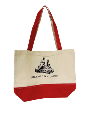 Photograph of the Library's tote bag
